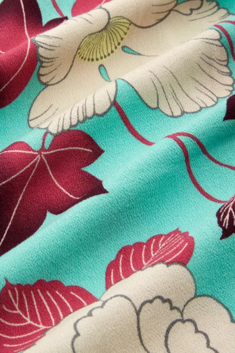 King Louie Jurken<Olive Midi Dress La Boca Spearmint Green