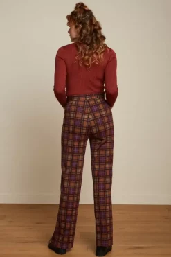King Louie Tops & Shirts<Polo Rib Top Lapis Pecan Brown