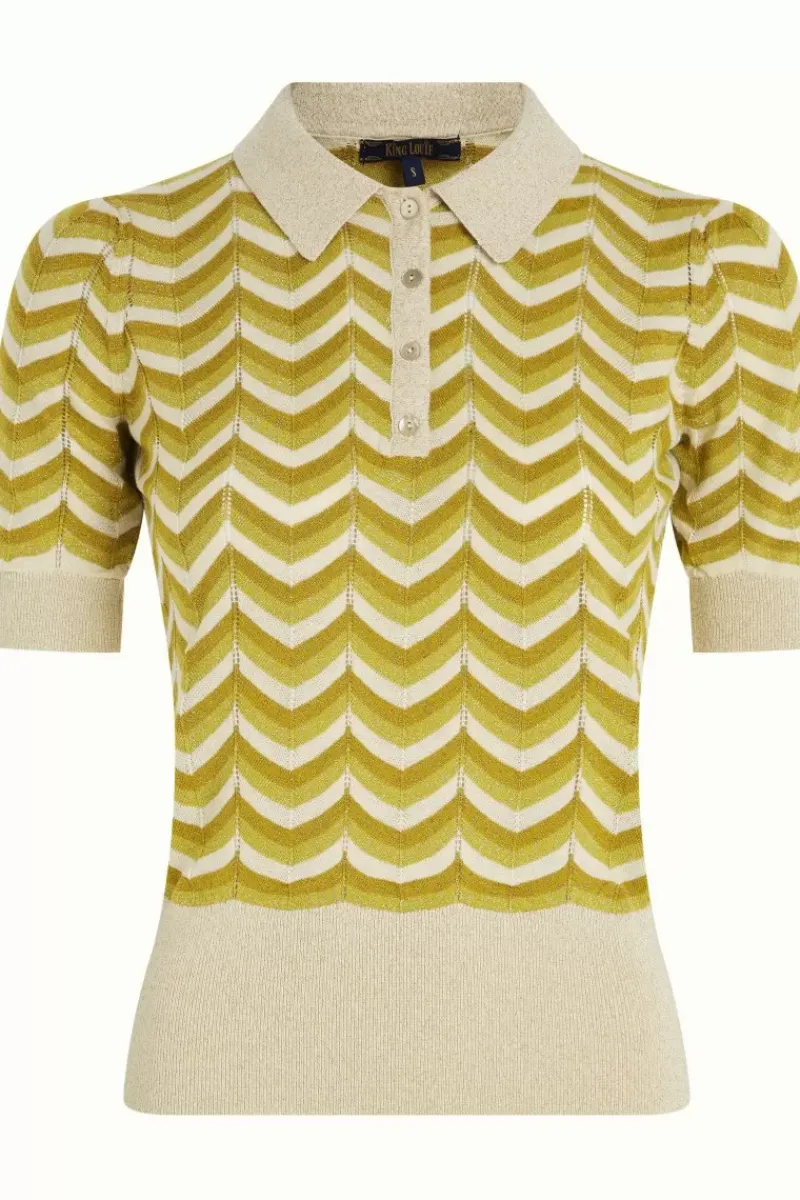 King Louie Tops & Shirts<Polo Top Mandry Cress Yellow