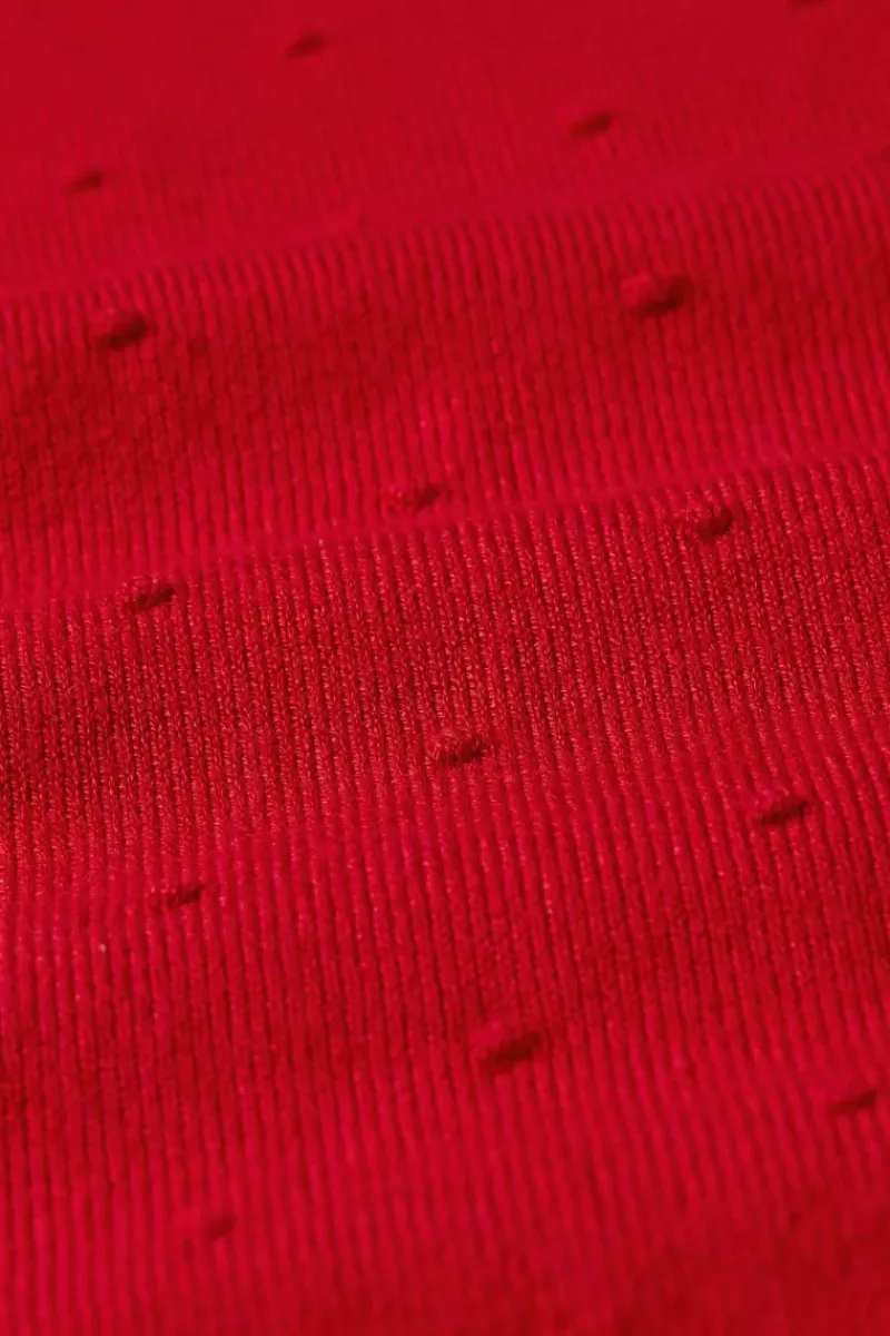 King Louie Vesten<Raglan Cardi Droplet Chili Red
