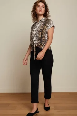 King Louie Broeken<Roisin Pants Milano Uni Black