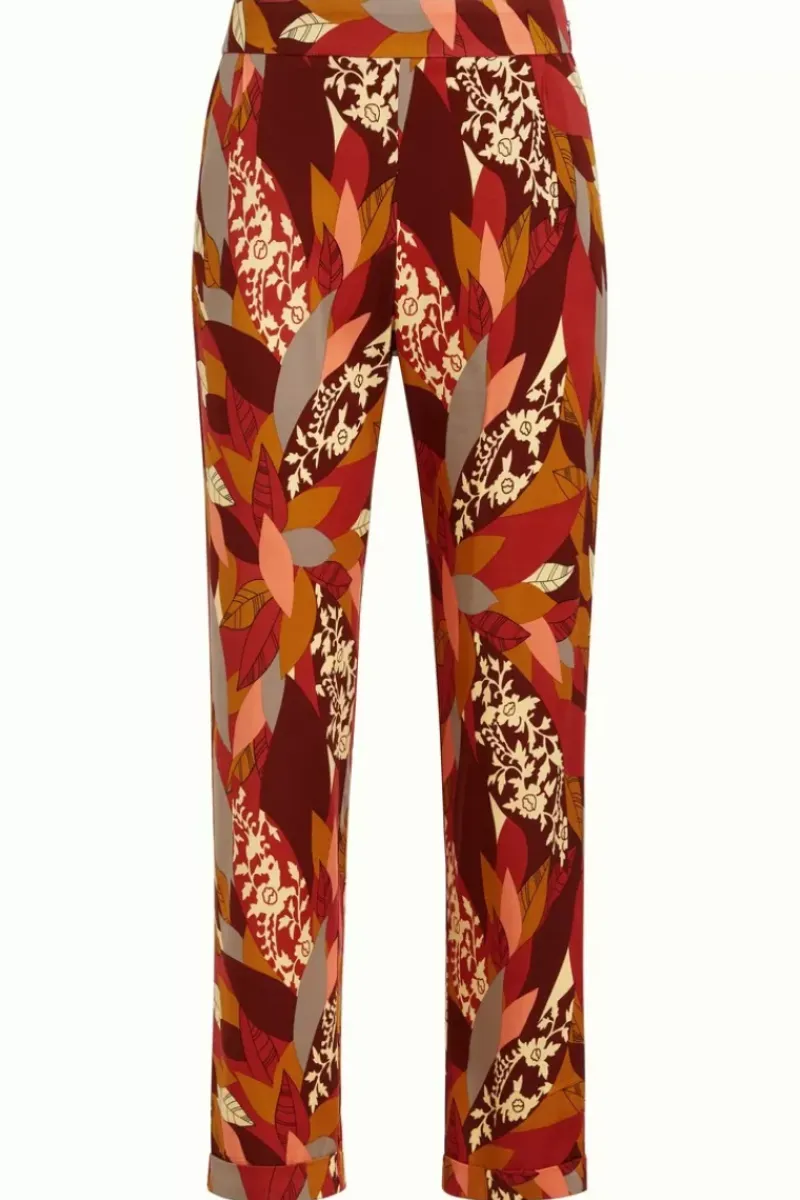 King Louie Broeken<Roisin Pants Temple Mineral Red