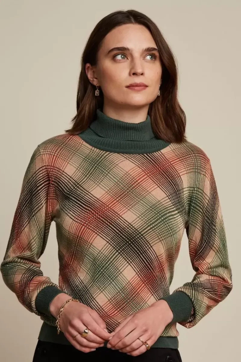 King Louie Truien<Rollneck Top Motion Sycamore Green