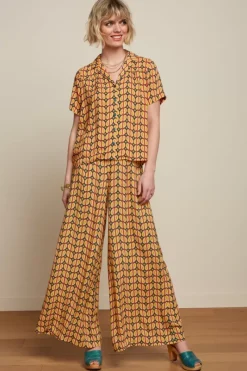 King Louie Blouses<Tex Blouse Funky Lapis Blue