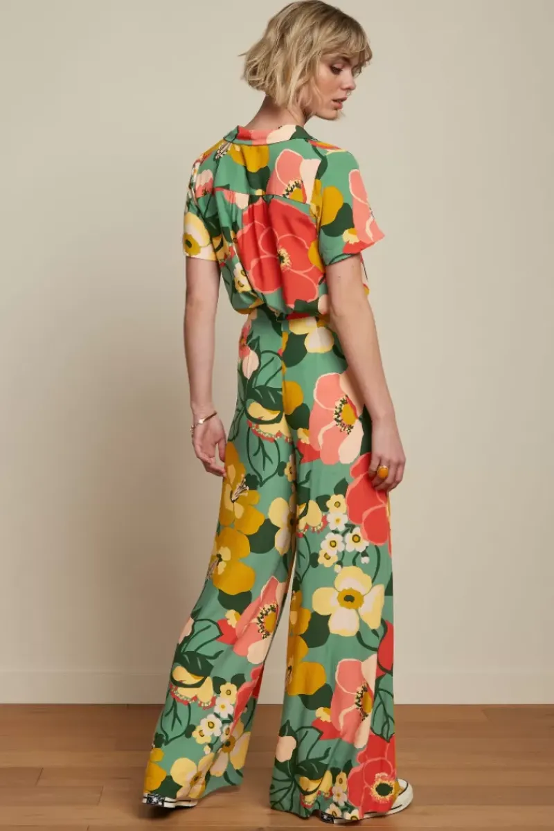 King Louie Blouses<Tex Blouse La Monia Dusty Turquoise