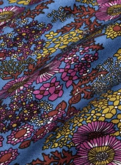 King Louie Blouses<Tex Blouse Parade China Blue
