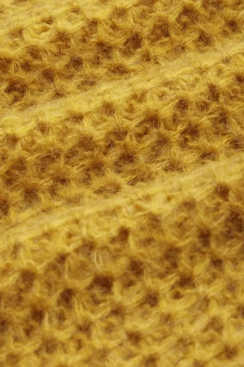 King Louie Vesten<V Button Top Farfalle Sunset Yellow